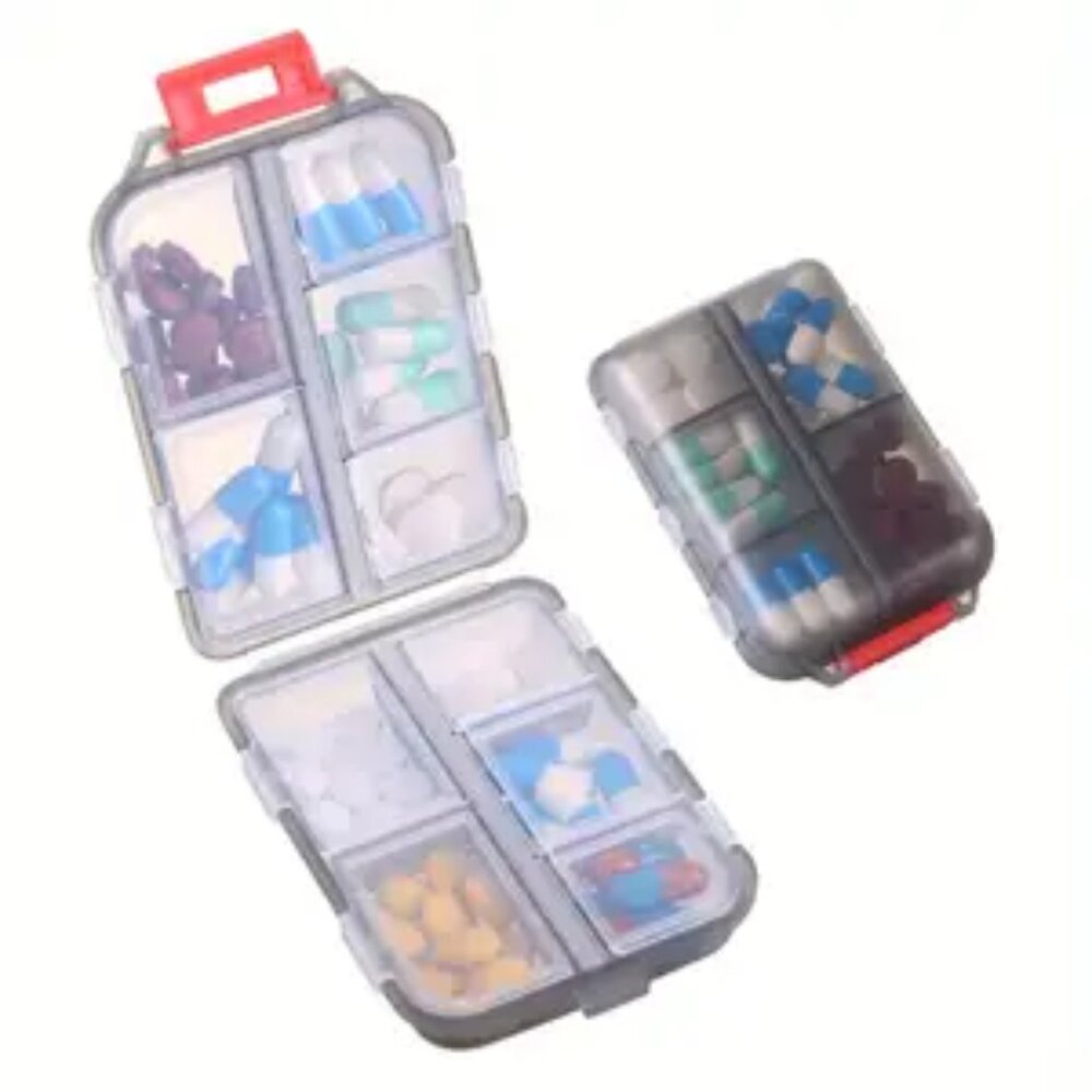 1pc.  Portable - Travel Pill Case -  NEW